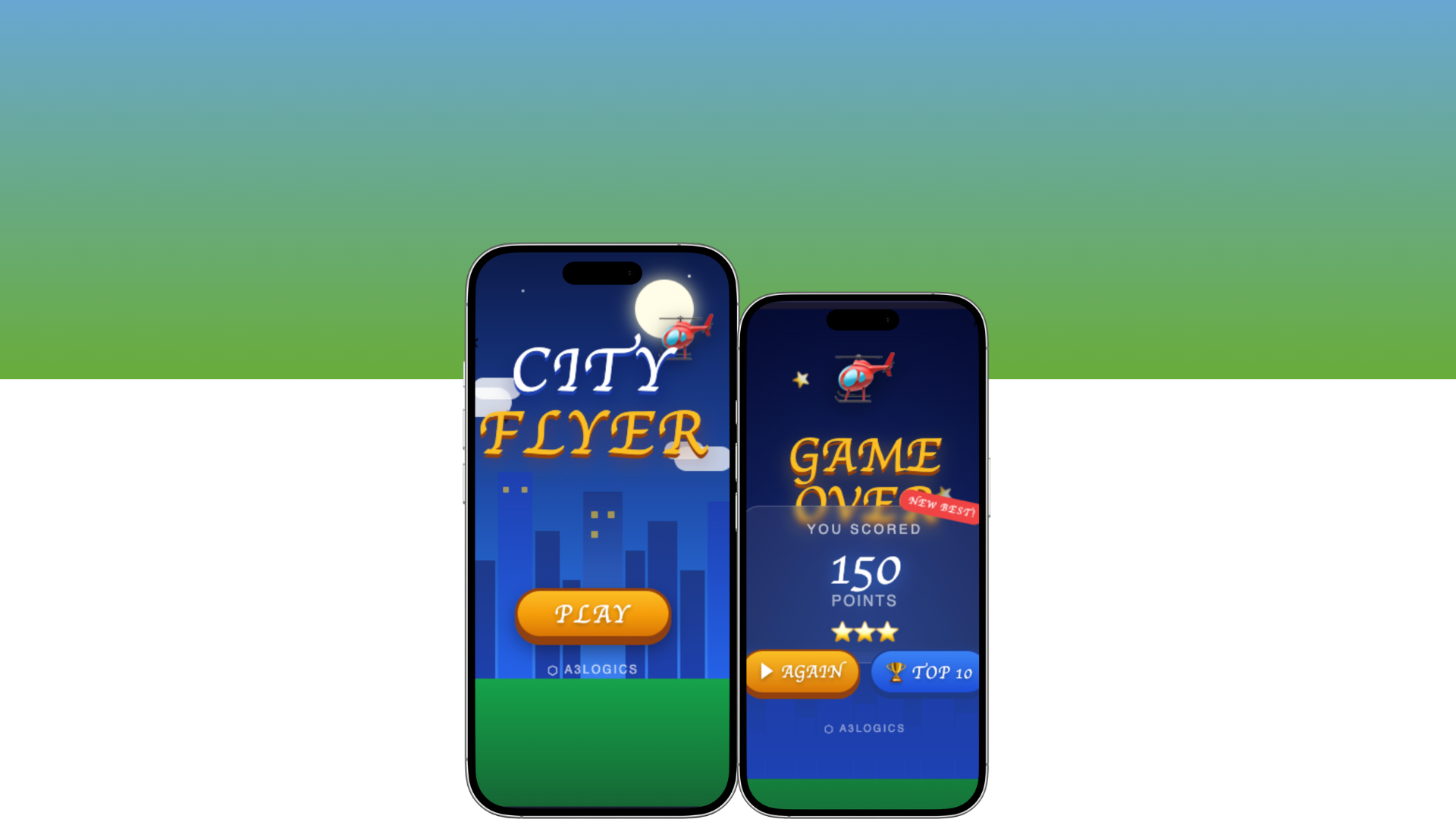 City Flyer: Gamified Interactive Design & Performance Logic