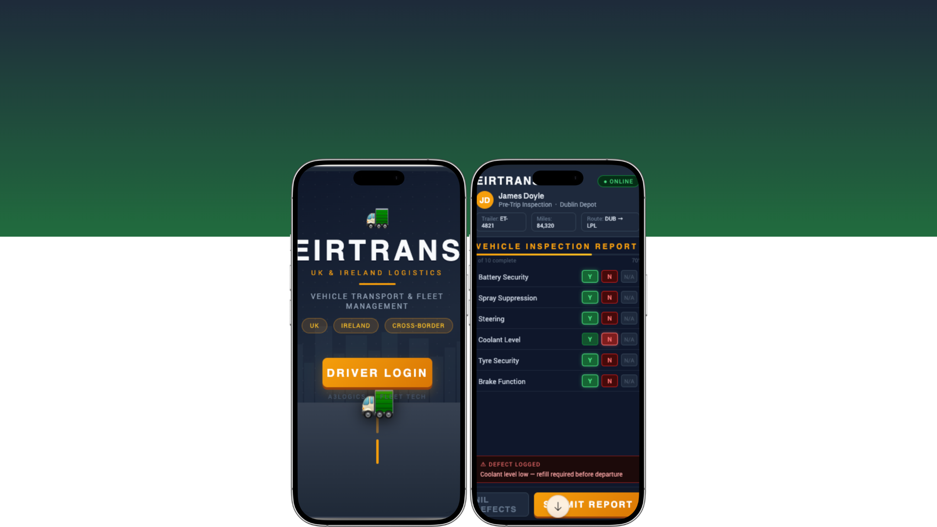 Eirtrans: Streamlining Vehicle Logistics Across the UK & Ireland