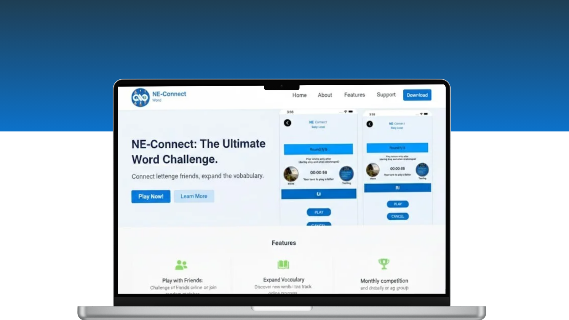 NE Connect: Social Competition Meets Brain-Training